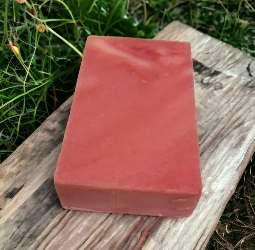 Candy cane soap