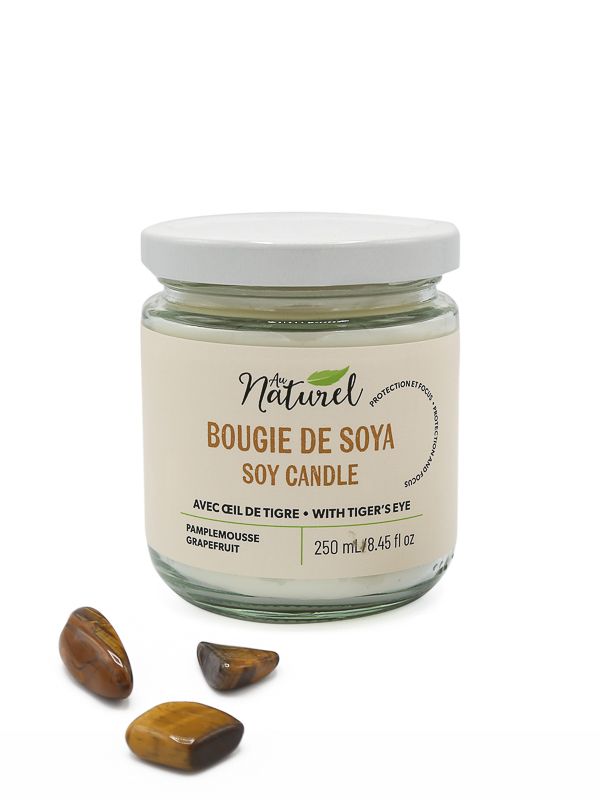 Protection and Focus Meditation Soy Candle