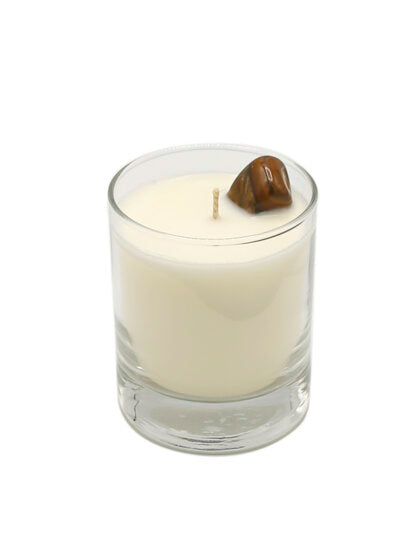 Gemstone Candle – Protection and Focus